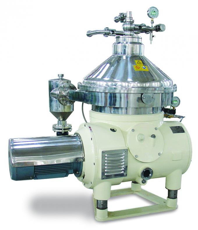 Bowl Drum SS304 500 L / H Milk Cream Separator Machine With Faster Speed
