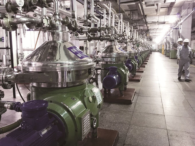 Separatore di olio industriale di prezzo competitivo verde di capacità 1000L/H per desalificazione del glicerolo