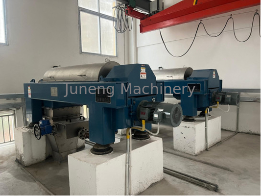 Horizontal Spiral Discharge Sedimentation Centrifuge Two Phase Countercurrent