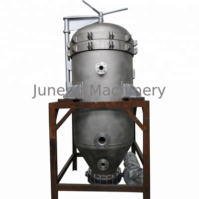 Vertical Pressure Leaf Filter Machine 12m2 Filtration Area 2-4T/H Capacity