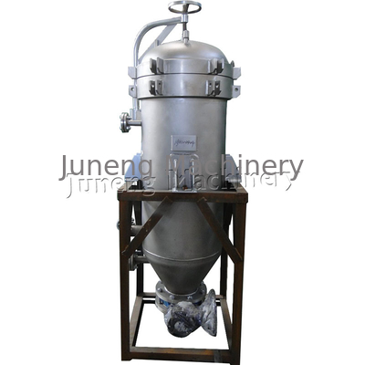 Stainless Steel 304 Vertical Pressure Leaf Filter 0.6Mpa 2m2 Filtration Area