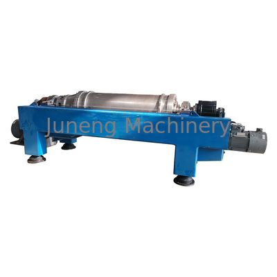 Buy Stainless Steel Decanter Centrifuge with 5-15 m³/h Capacity 22 Kw Power and 3000 RPM for Industrial Waste Water Treatment online manufacture
