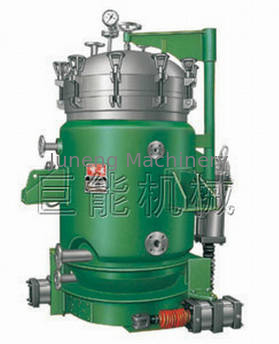 Plate type hermetic Vertical Pressure 0.1-0.4 Mpa Leaf discharge separator Filters