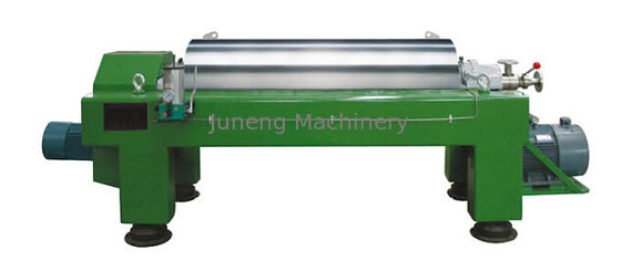 Continuous Horizontal Discharge Decanter Centrifuge For Sludge With Screw Discharging