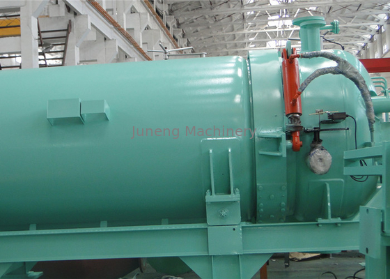 Single Steam Horizontal Pressure Leaf Filter With Jacket Cylinder Movement