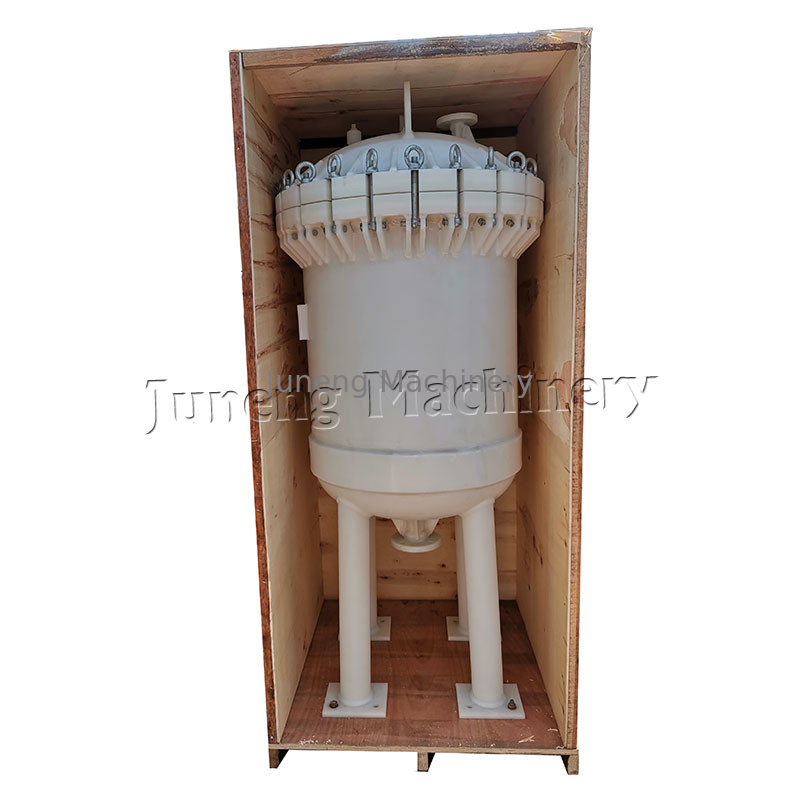 White Plastic Housing Multi Industrial Bag Filters With Nylon Filter Bag