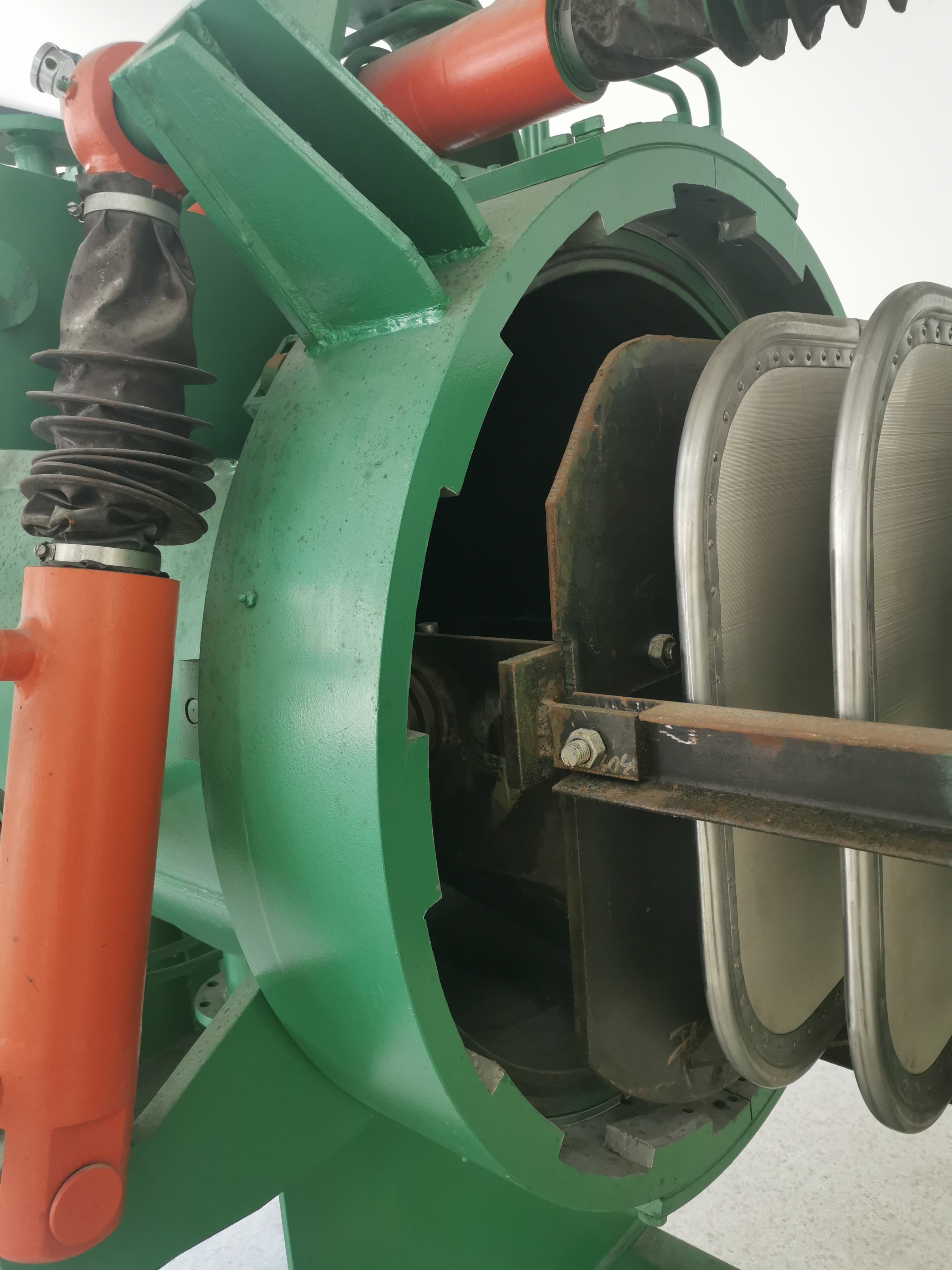 Hermetic Horizontal Pressure Leaf Filter Carbon Steel