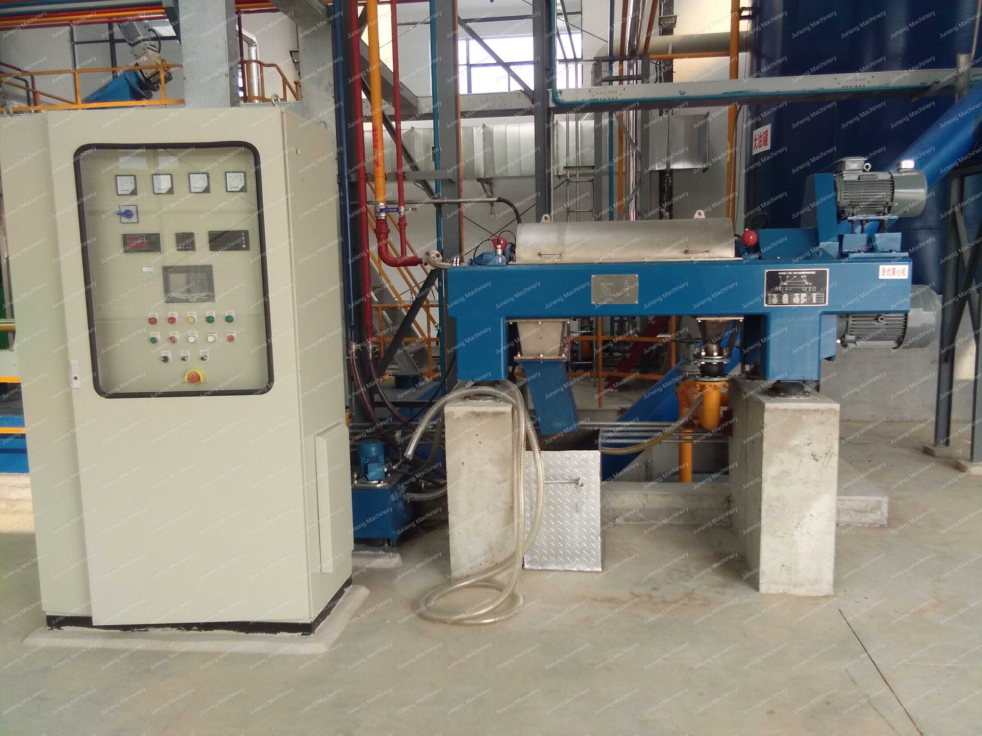 Stainless steel sludge dewatering horizontal decanter centrifuge