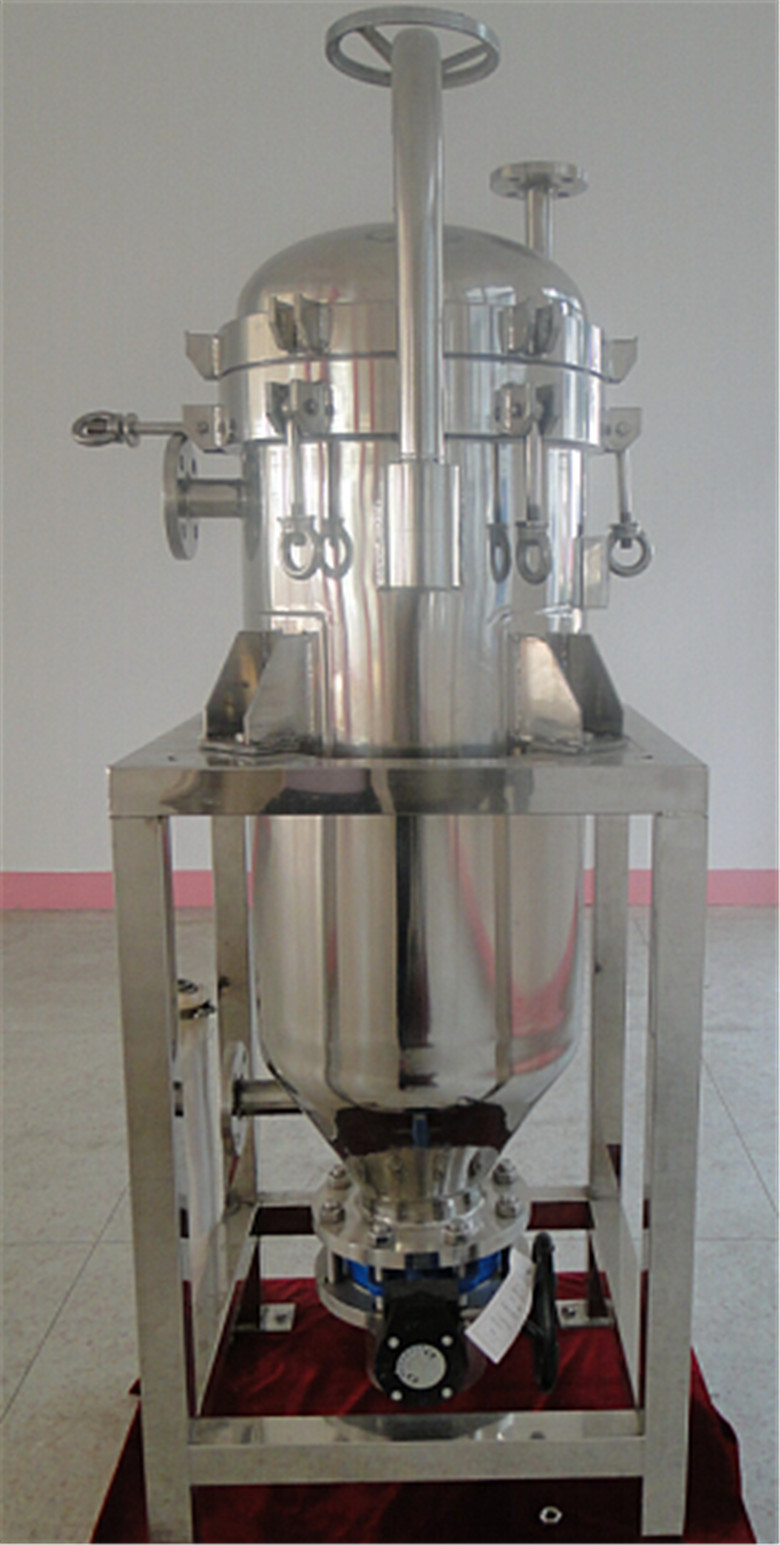 Fully Hermetic Customized Color SS304 Vertical Pressure Leaf Filters