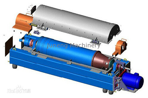 Two Phase Horizontal Automatic Discharge Decanter Separator Stainless Steel