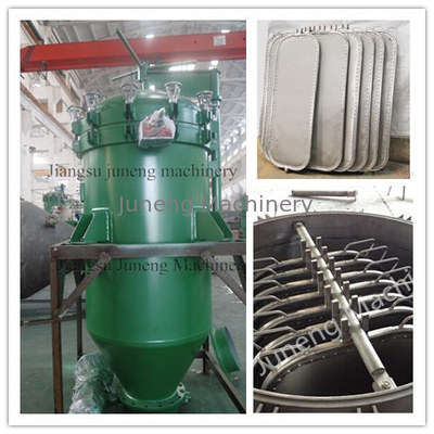 Automatic Discharge Pressure Vertical Leaf Filter Press Equipment  High Efficiency