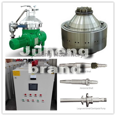 Compact Industrial Centrifuge Disc Oil Separator for animal Oil , With Food Grade Stainless Steel Material