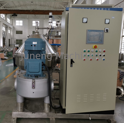 Stainless Steel Disc Separator Module 45KW  Two-phase For Milk Beer Beverages Pharmaceuticals, And Chemicals