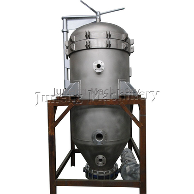 High Efficiency Closed Plate Type Liquid Oil Filter Machine , Vertical Filter Press