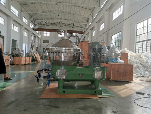 High Speed Milk Cream Separator Machine With PLC Controller Operating Stability