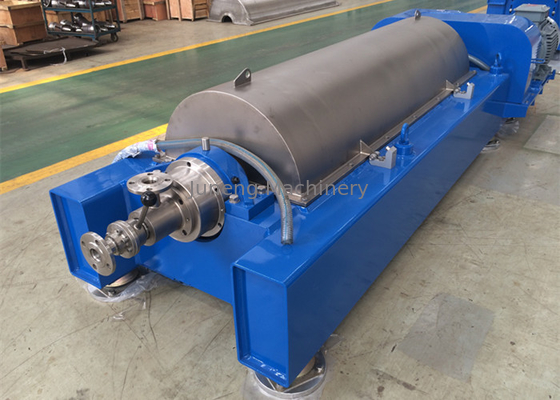 NSK Continuous Horizontal Decanter Centrifuge Stainless For Protein Dehydration