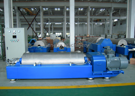 NSK Continuous Horizontal Decanter Centrifuge Stainless For Protein Dehydration
